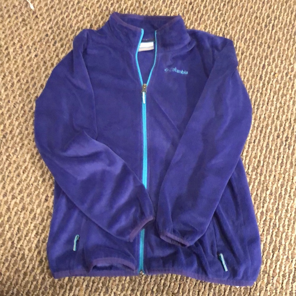 Columbia zip up sweatshirt